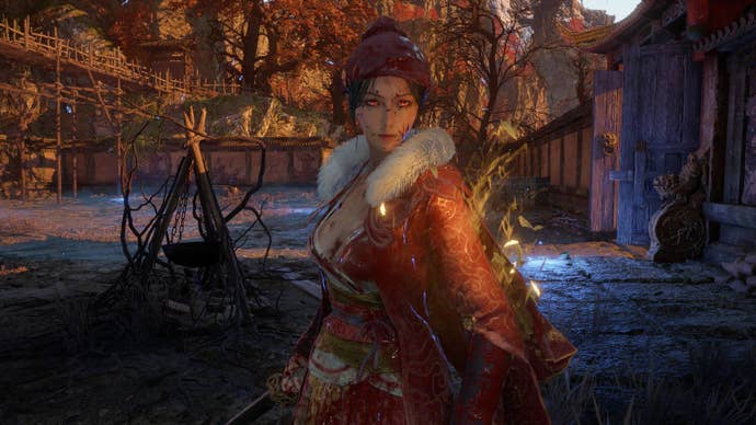 Fallen Feathers, stands bloodied and glowing with magic aft a brag battle.