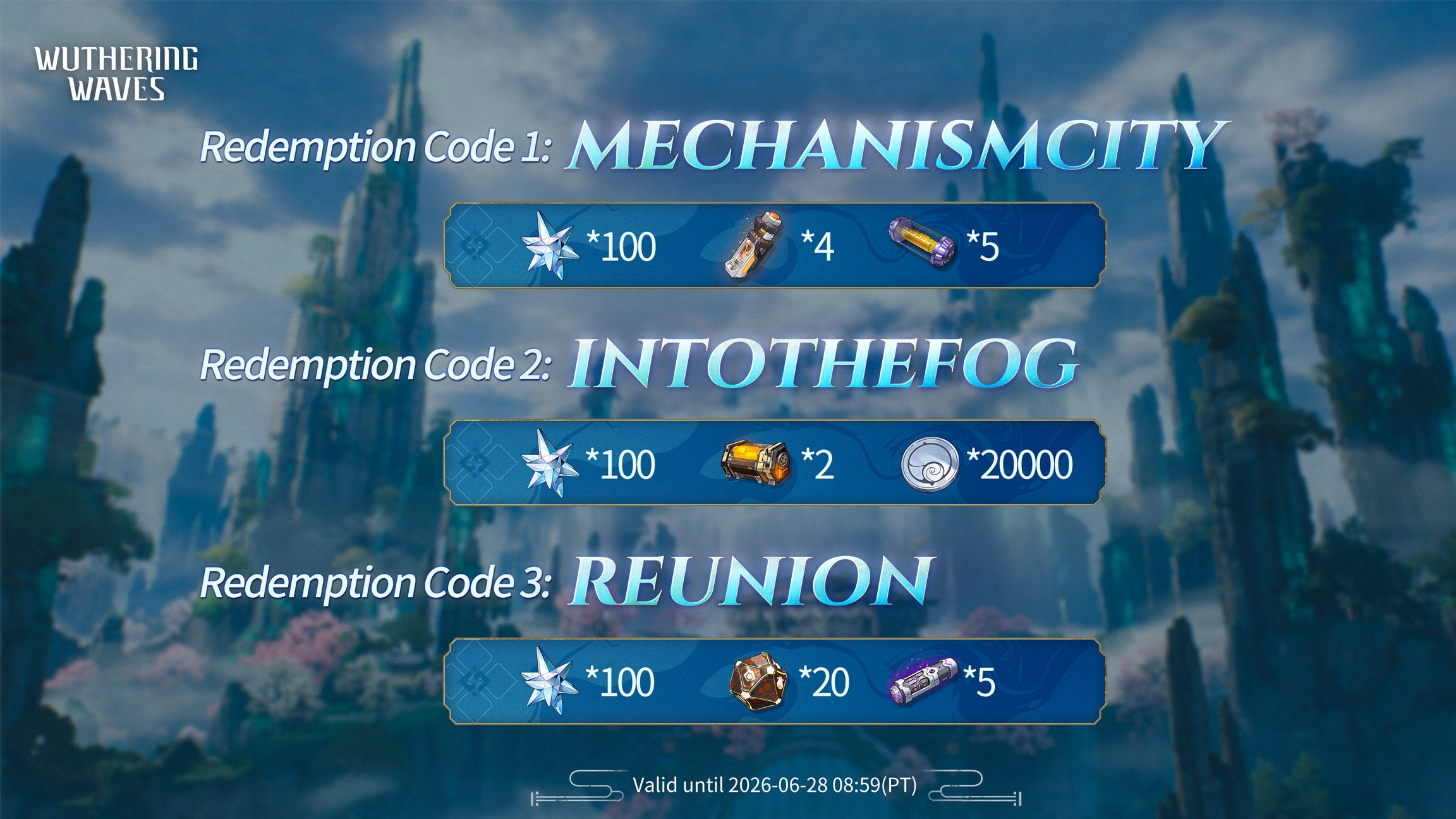 Wuthering Waves codes for July 2026 | VG247