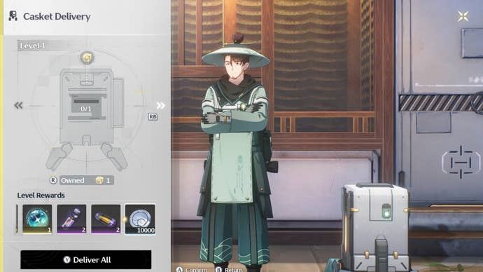 wuthering waves chenpi relic merchant sonance casket trading menu