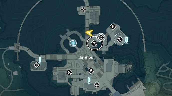 wuthering waves cooking station in jinzhou map location