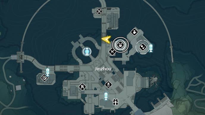 wuthering waves grocer in jinzhou map location