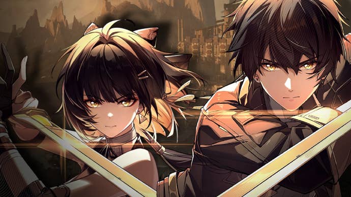 The main Rover character (both female and male) in Wuthering Waves.