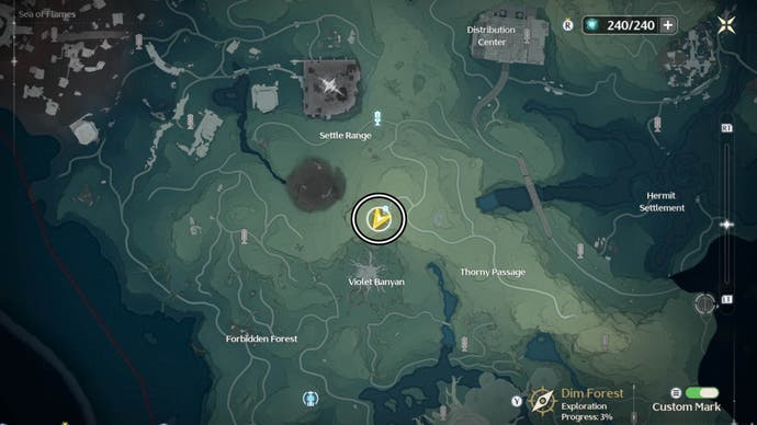 howling waves no response tonight side quest map location