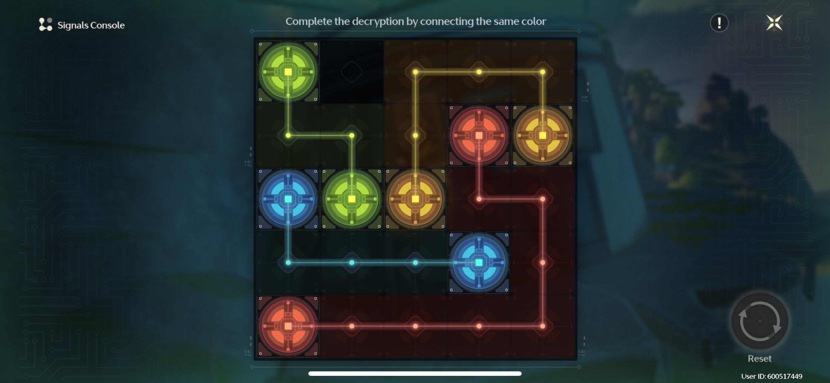 The solution to the lighthouse puzzle in Wuthering Waves.