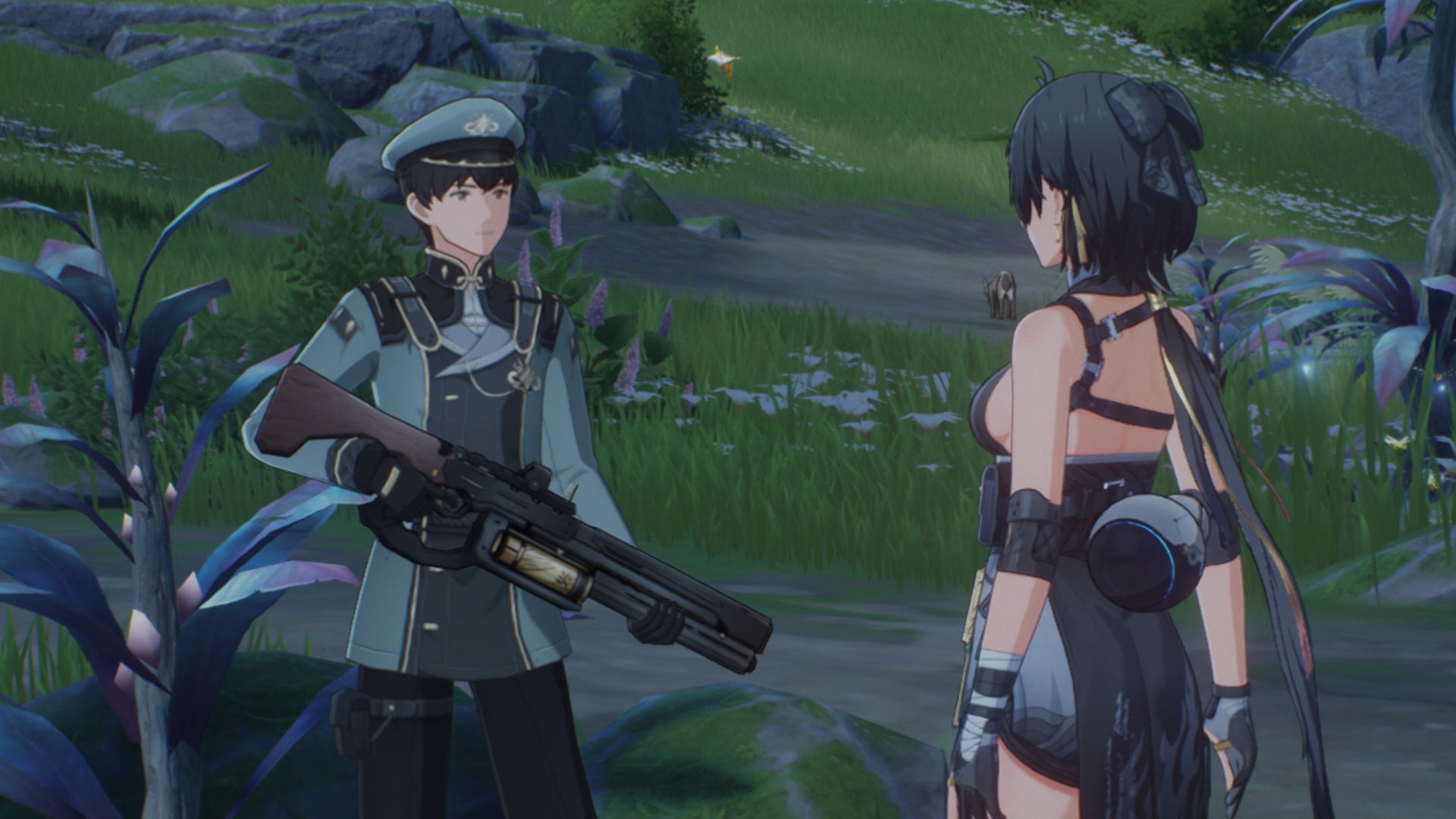 wuthering waves rover answering qianshan&rsquo;s questions