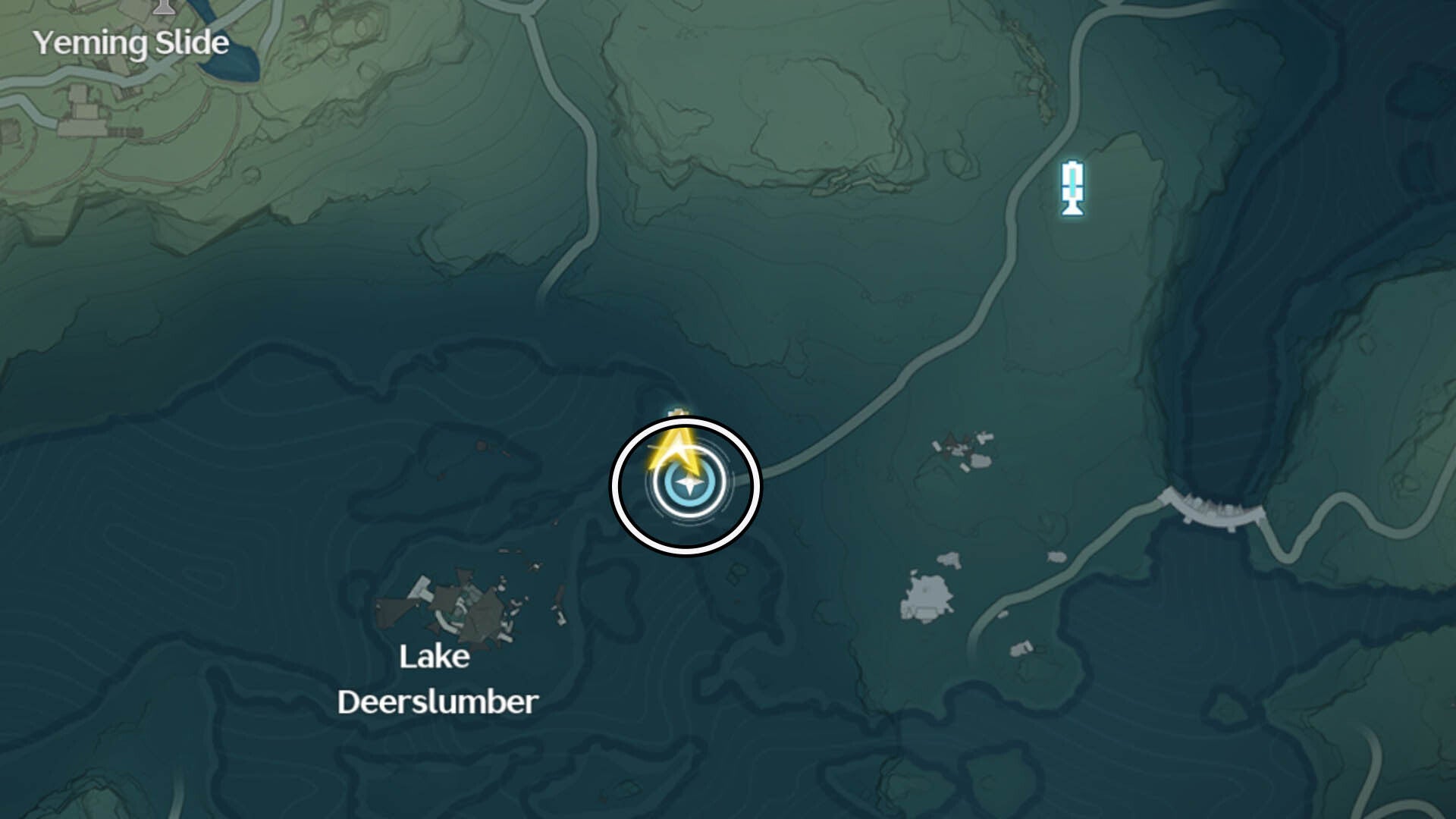 wuthering waves secret investigation qianshan second map location