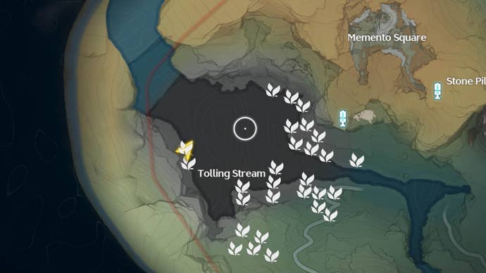 wuthering waves wintry bell tolling stream map locations