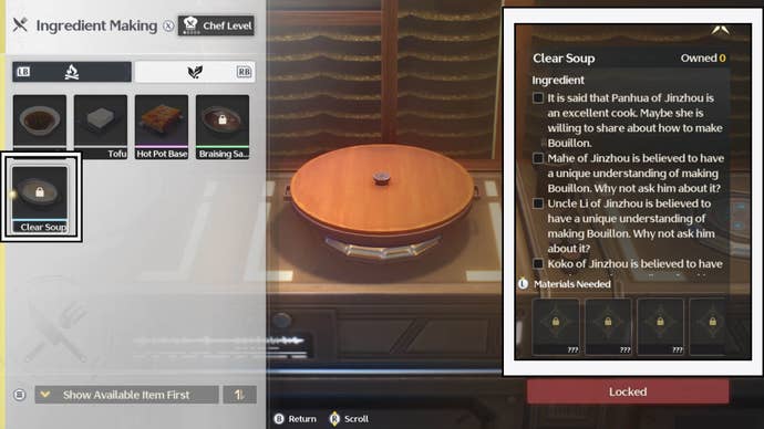 wuthering ways ingredient unlock requirements