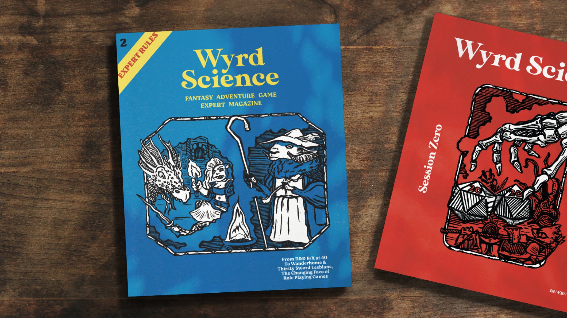 Awrd Science The creator of Wyrd Science talks creating an TTRPG magazine | Dicebreaker