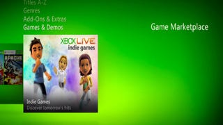 Xbox Live Indie Games moved to Games and Demos