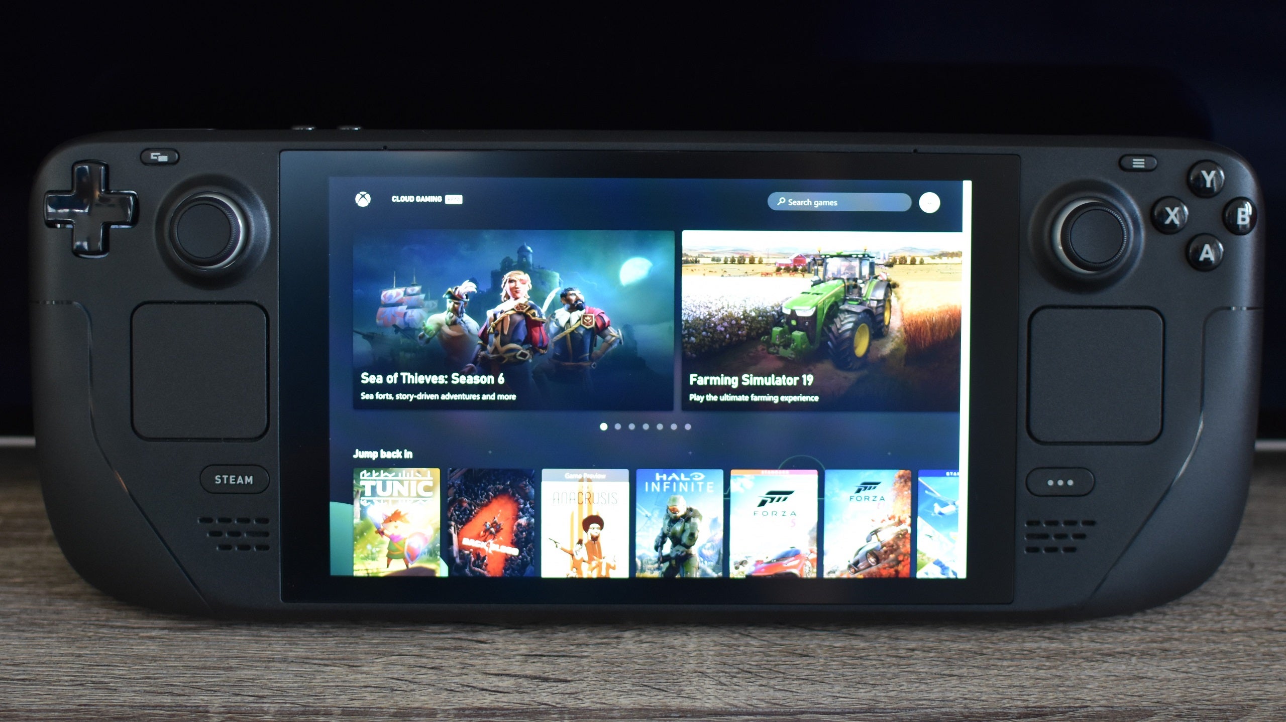Xbox Cloud Gaming for Steam Deck makes Game Pass games portable 