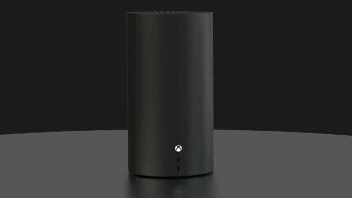 An image of Microsoft’s leaked all-digital Xbox Series X refresh, codenamed Brooklin.