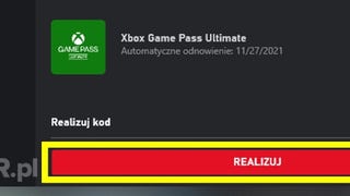 Xbox Game Pass - gdzie wpisać kod na subskrypcję