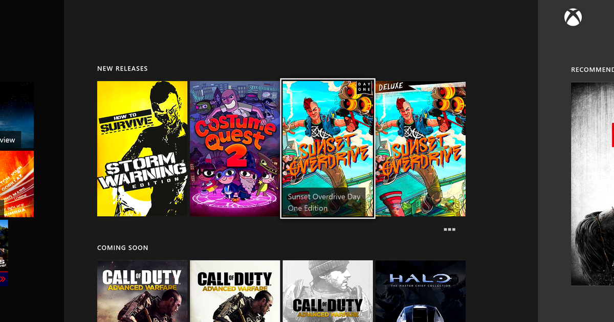 Take a look at the revamped layout of the Xbox One store | VG247