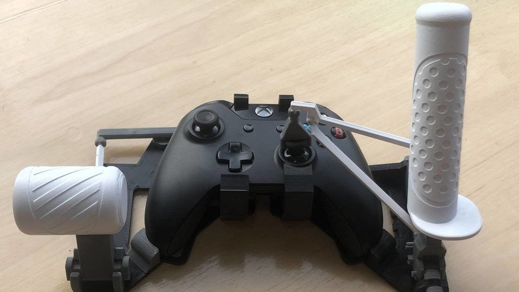 Hack an Xbox controller into HOTAS using a 3D printer Rock Paper Shotgun