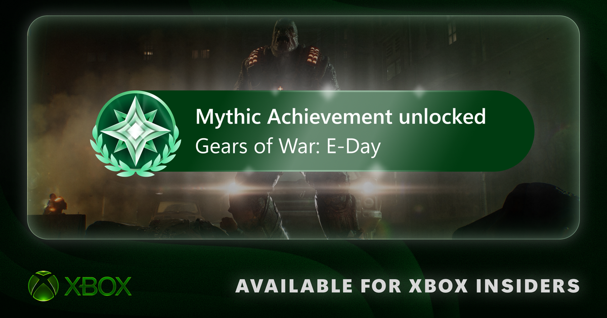 Xbox Mythic Achievements roll out to Insiders and are retroactively awarded as far back as Xbox 360 games Xbox Mythic Achievements roll out to Insiders and are retroactively awarded as far back as Xbox 360 games