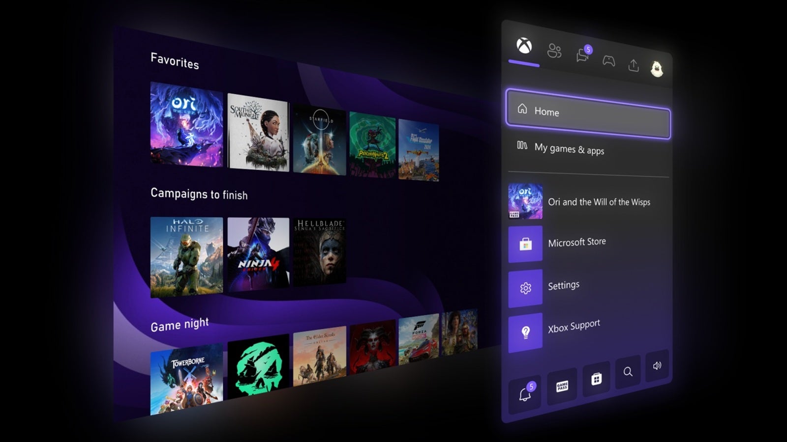 Xbite Menu Nowości w menu Xboxa. Aktualizacja wprowadzi więcej kolorów i opcję ...