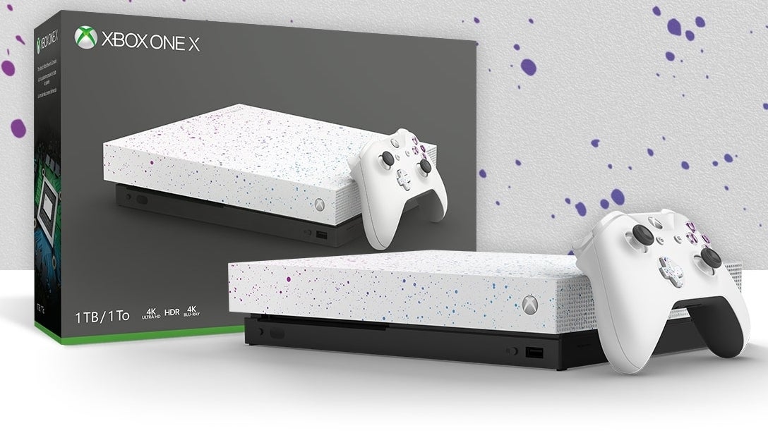 Xbox one x deals hyperspace special edition