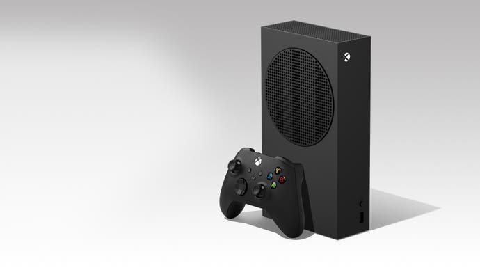The Xbox Series S 1TB console in Carbon black