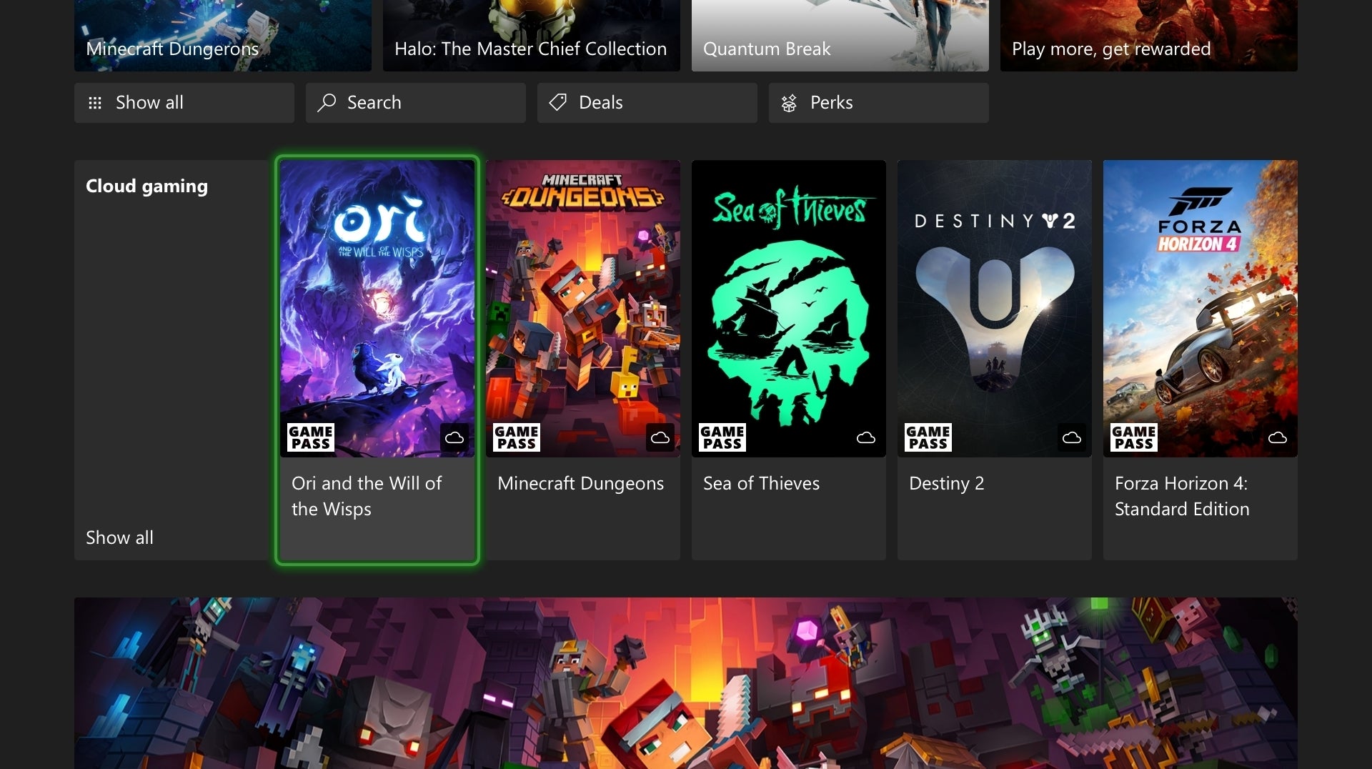 Games coming with hot sale xbox series x