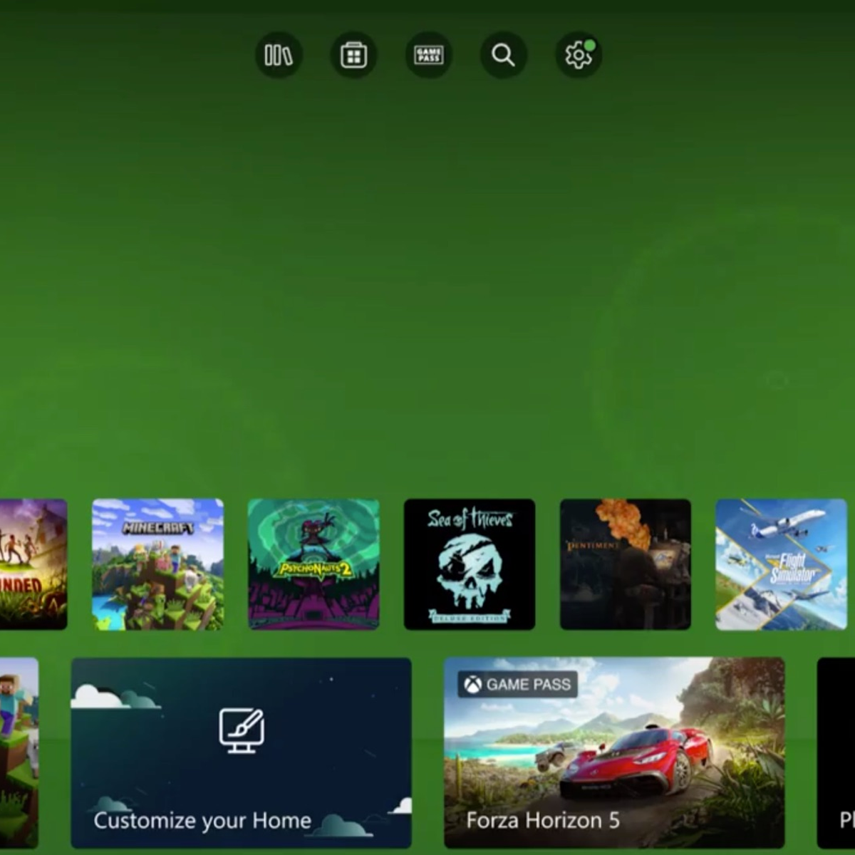 There’s now an official Xbox 360 Blades dynamic background for