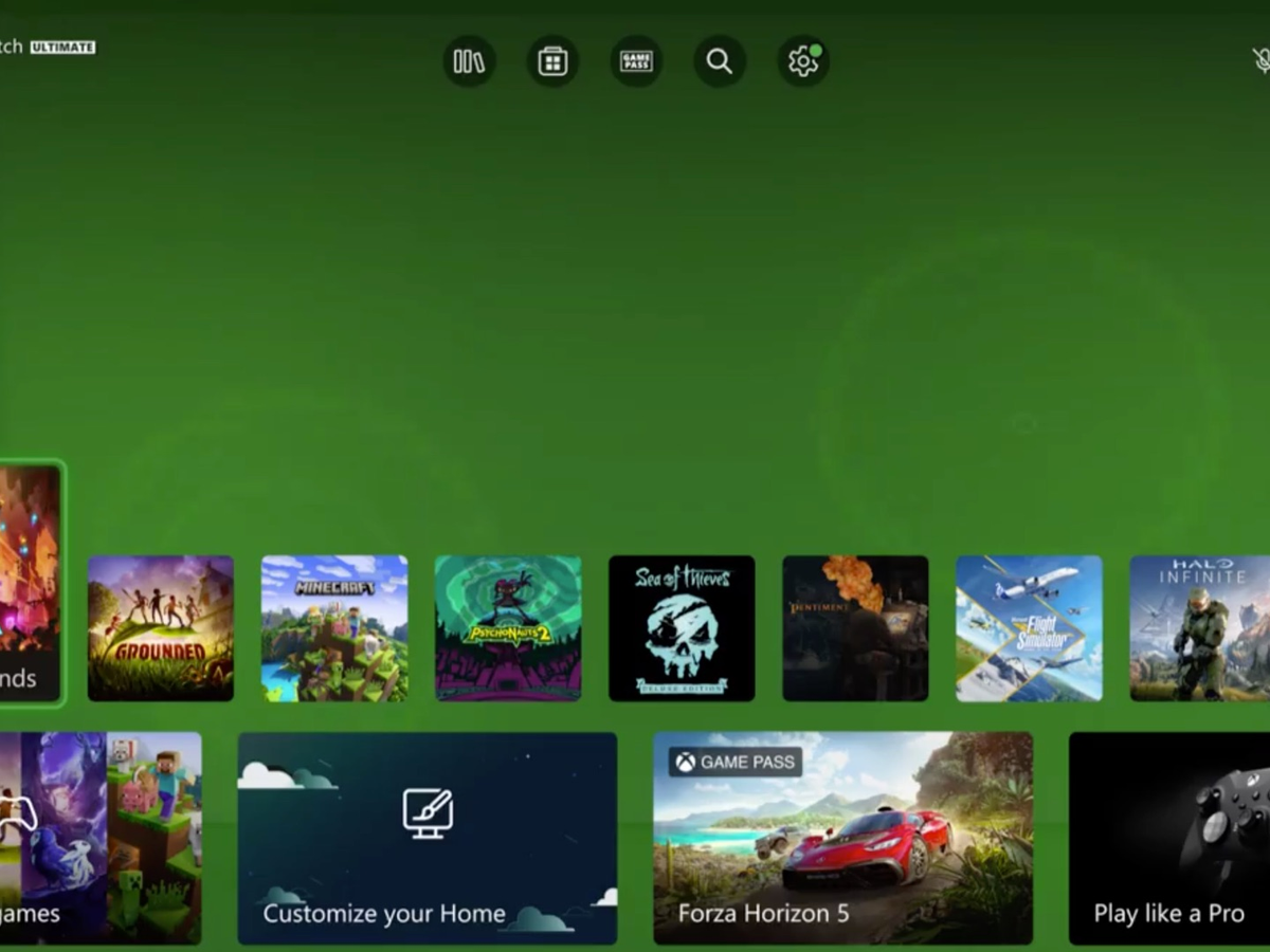 There’s now an official Xbox 360 Blades dynamic background for