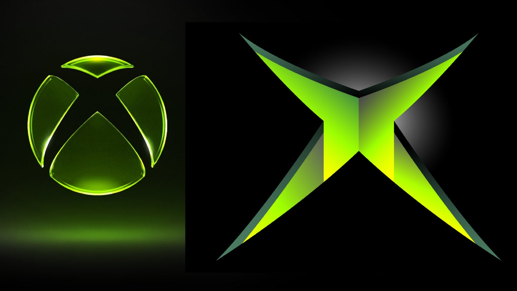 Xbox logos new and old