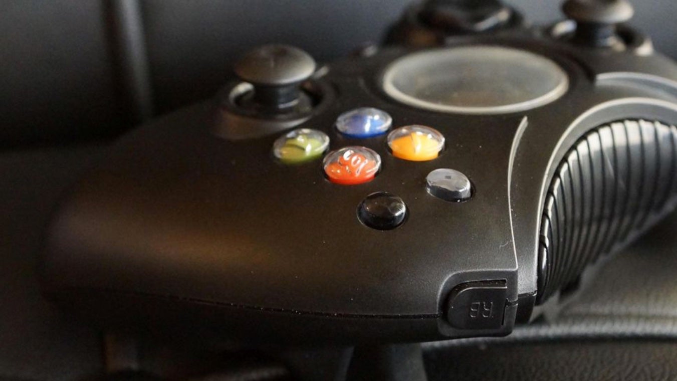 Primer Control Xbox The original Xbox's oversized