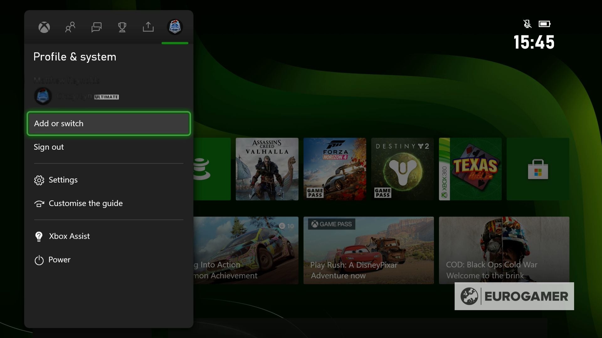 Xbox Management Xbox Series accounts - How to add new accounts, guests and remove ...