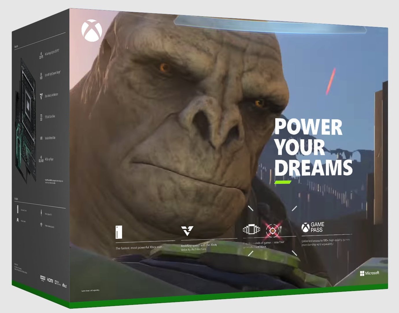 Xbox retail shop box