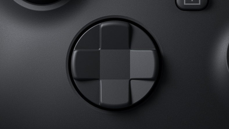 X Controller Button Switch Xbox Series controller details, including Share button and hybrid d-pad ...