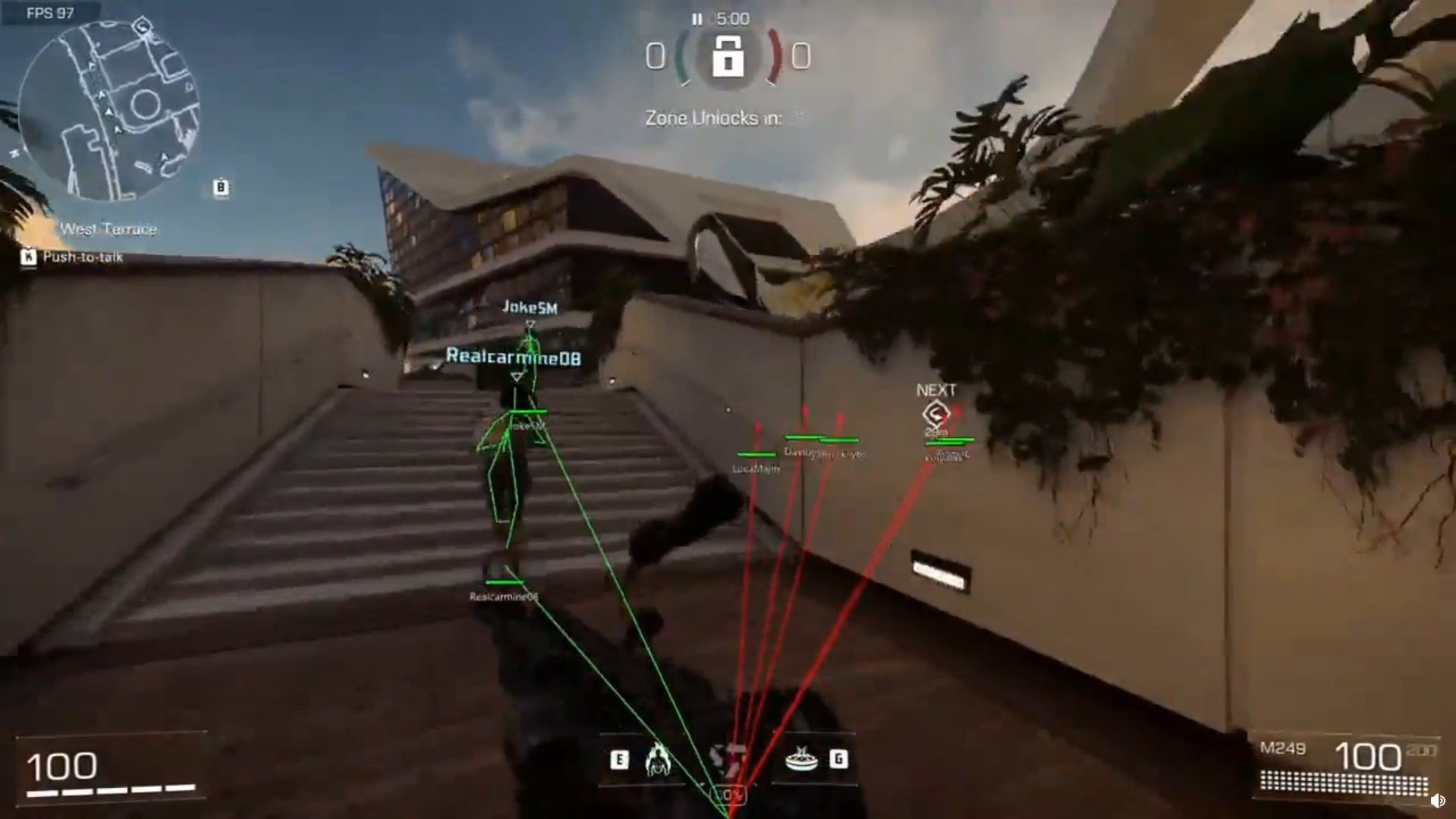 Xdefiant cheating screenshot