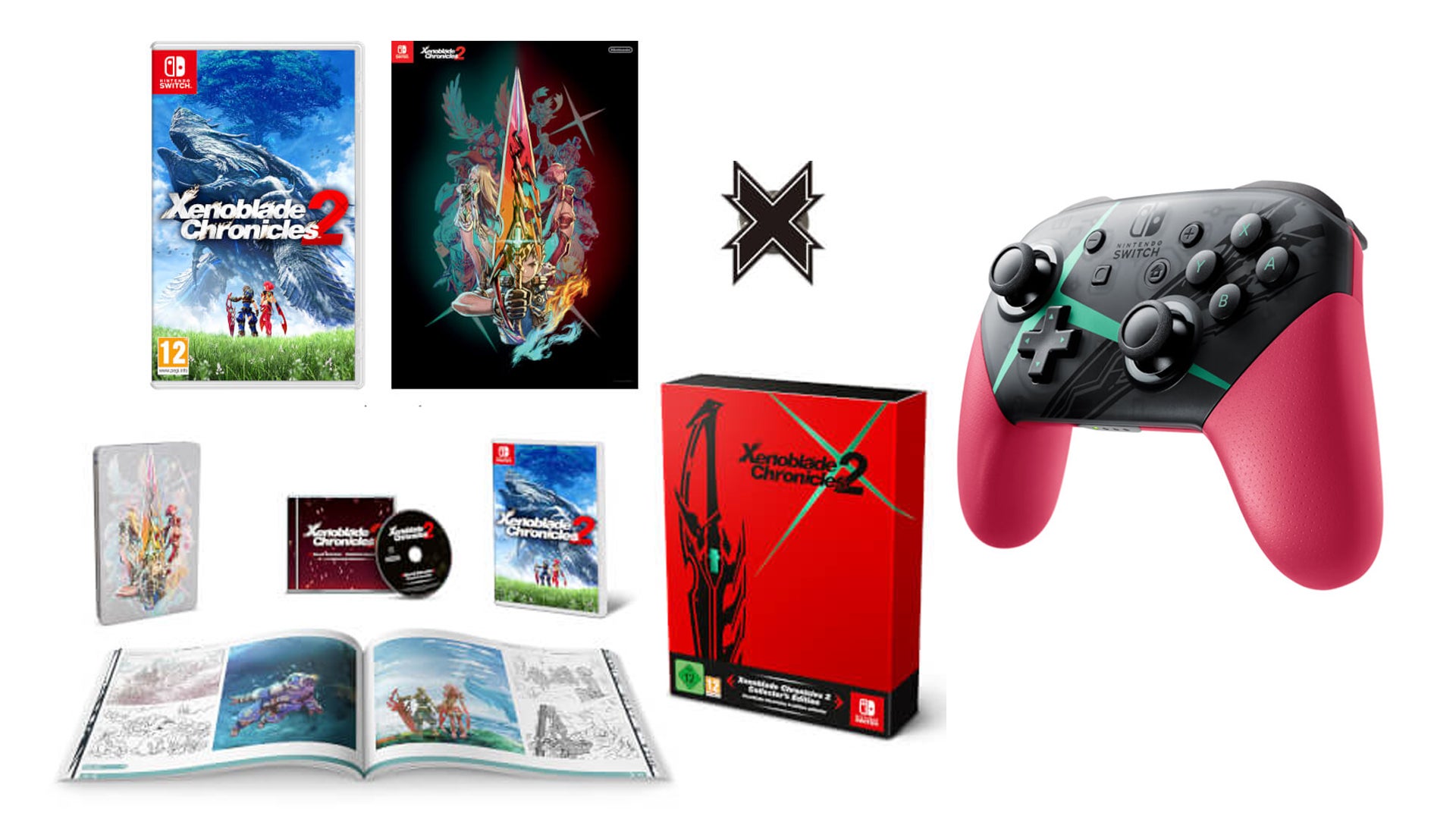 Xenoblade 2 deals switch pro controller