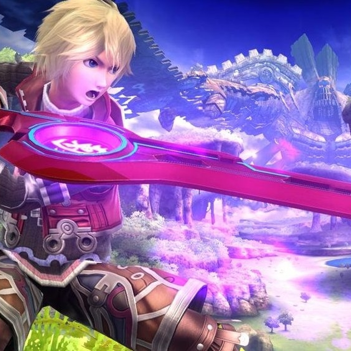 Shulk Weapon Xenoblade Shulk New Character Art For Shulk [Super Smash Bros. (Wii