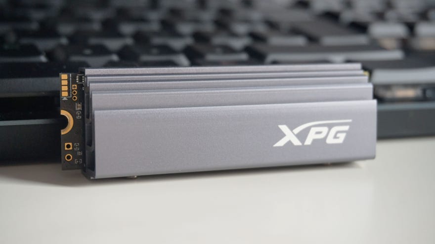 A photo of the Adata XPG Gammix S70 SSD