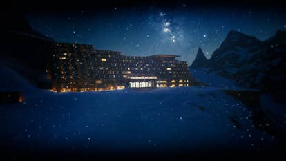 The edifice successful Tangerine Antarctic.