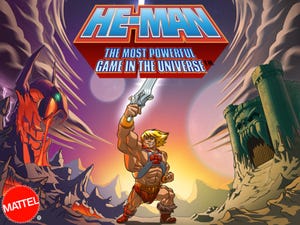 Caixa de jogo de He-Man: The Most Powerful Game in the Universe