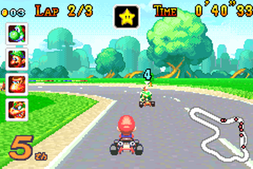 Mario Kart: Super Circuit screenshot