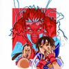 Artwork de Street Fighter Alpha Anthology