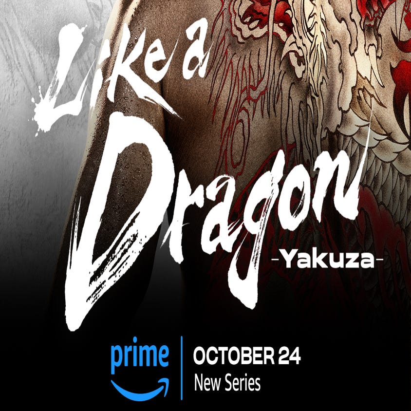 Yakuza is getting a T.V adaptation on Amazon this October