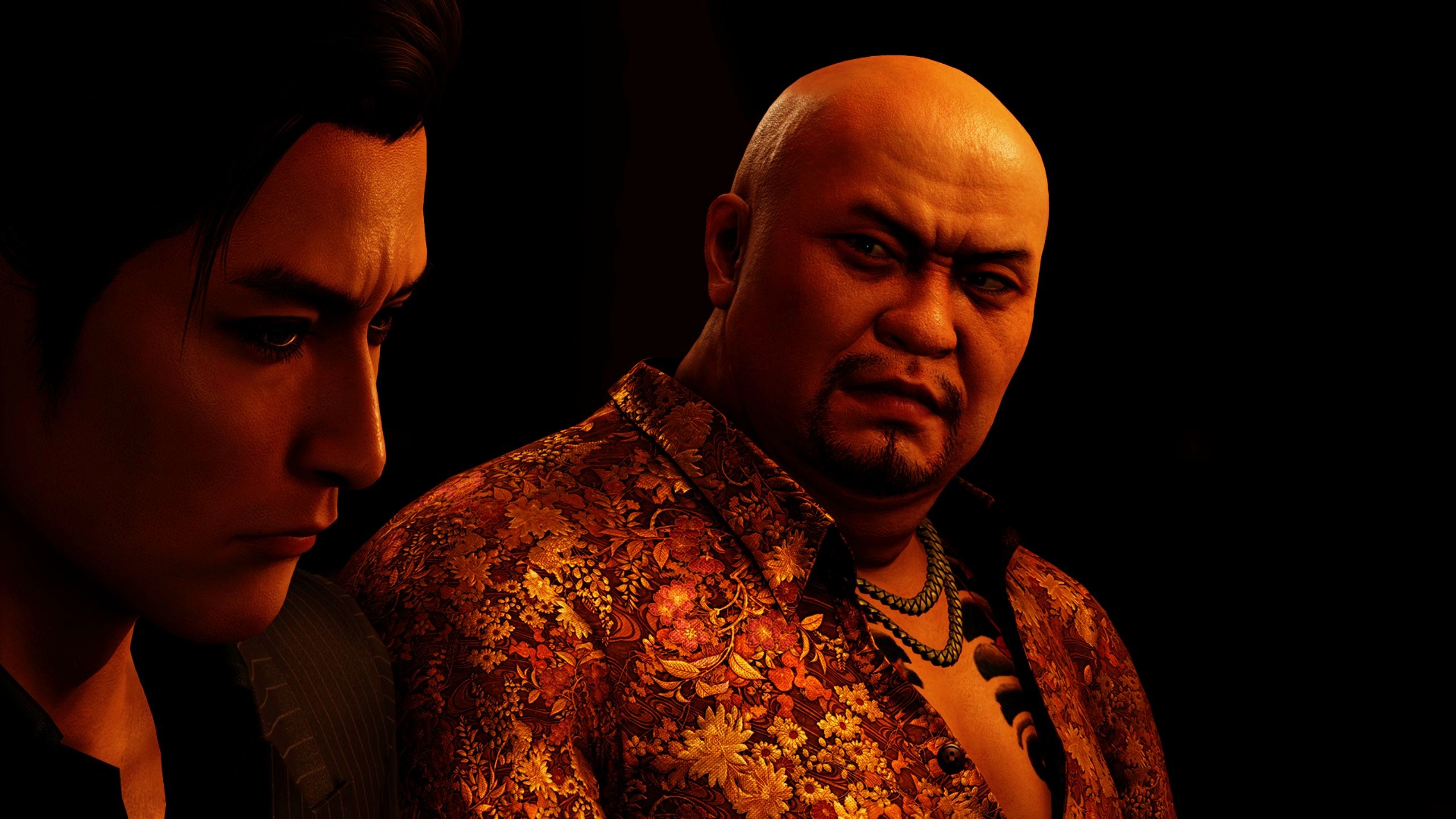 Tsuyoshi Kanda looking at Yoshitaka Mine in Yakuza Kiwami 3 & Dark Ties. - 5