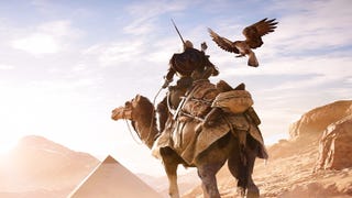 Yes, you can still jump into haycarts in Assassin's Creed Origins