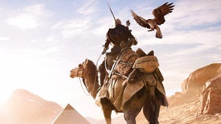 Yes, you can still jump into haycarts in Assassin's Creed Origins