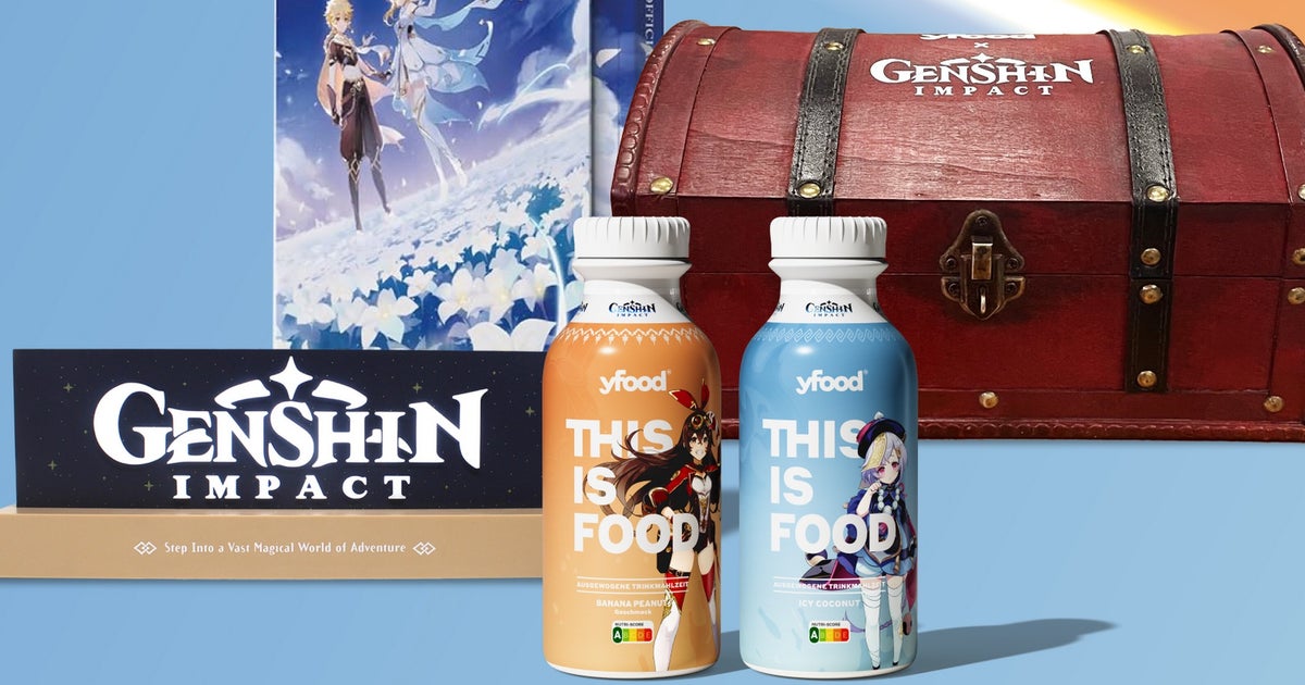 yfood x Genshin Impact: Win a Fan Pack containing a Treasure Chest, Art Book, and Lamp yfood x Genshin Impact: Win a Fan Pack containing a Treasure Chest, Art Book, and Lamp