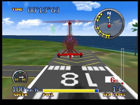 Pilotwings 64 screenshot