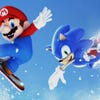 Arte de Mario & Sonic at the Olympic Winter Games