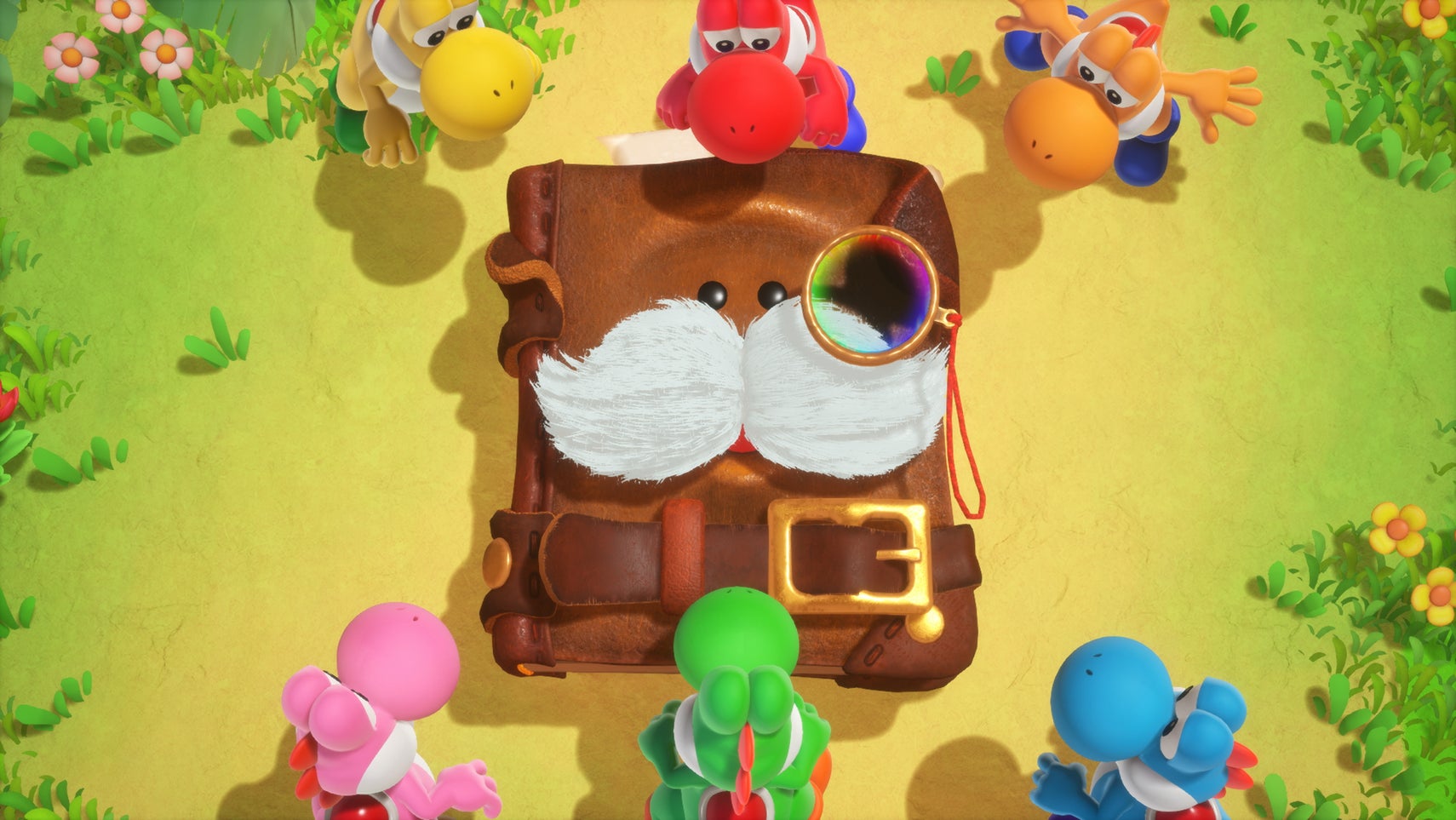 Yoshi and the Mysterious book, big book.