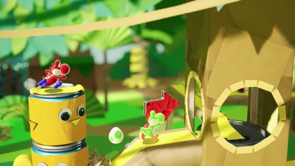 ゲームキャラクター Yoshi Nintendo 2019ver Amazon.com: Switch - Yoshi`s Crafted World - [PAL EU - NO NTSC
