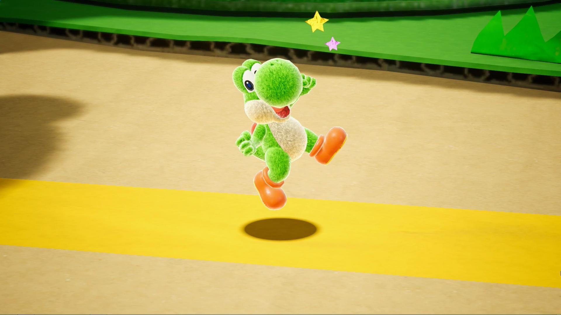 Yoshi game for Switch titled Yoshi's Crafted World according to