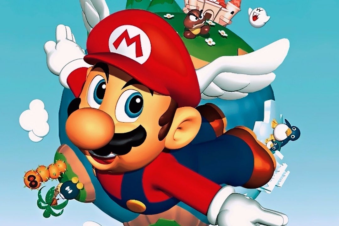 Play super shop mario 64 online